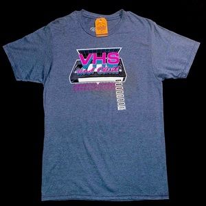 VHS & Chill Graphic Tee (M)